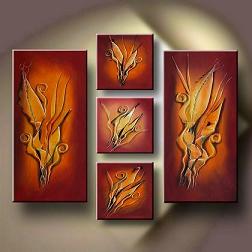 Dafen Oil Painting on canvas abstract -set134